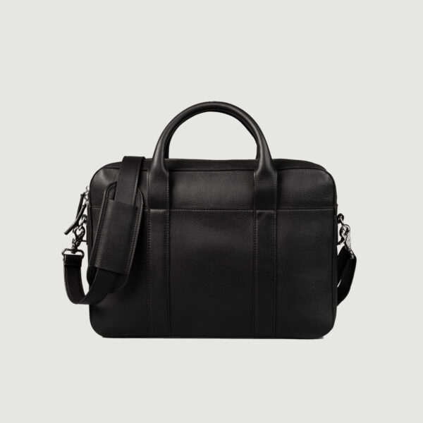 The Captain Black Leather Briefcase - Image 2