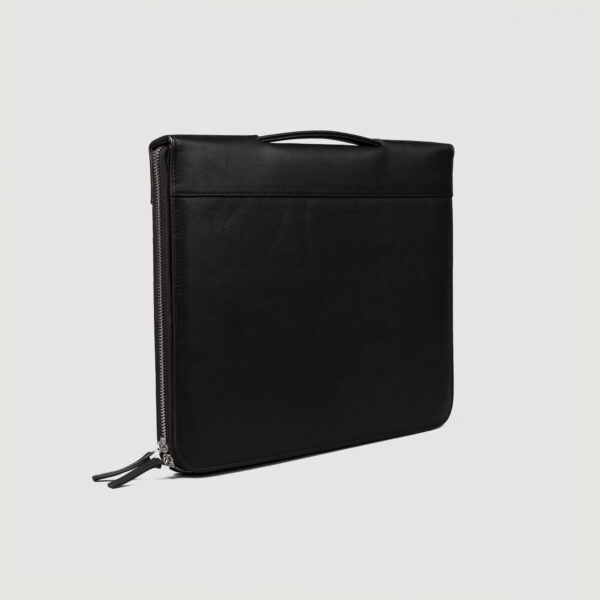 The Eclectic Black Leather Folio Organizer - Image 3