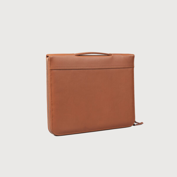 The Eclectic Brown Leather Folio Organizer - Image 3