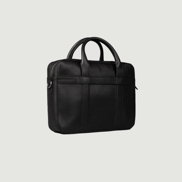 The Captain Black Leather Briefcase - Image 6