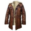 Buy Bane Brown Shearling Coat on Sale