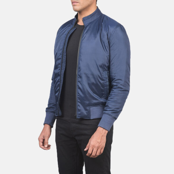 Ramon Blue Bomber Jacket - Image 3