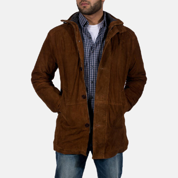 Sheriff Brown Suede Jacket - Image 5