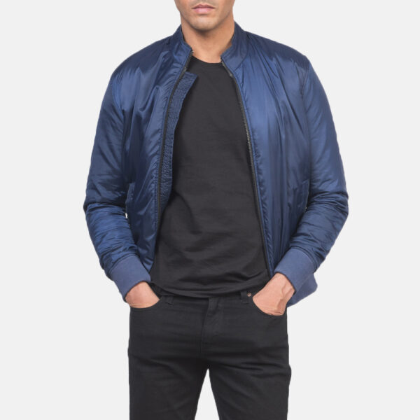 Ramon Blue Bomber Jacket - Image 6