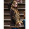 Sylvie Russo as Elle Fanning Embroidered Jacket