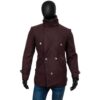 Brown Loki Wool Trench Coat