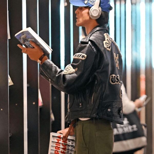 Jacob Elordi Black Jacket