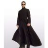 Keanu Reeves Black Trench Coat for Men