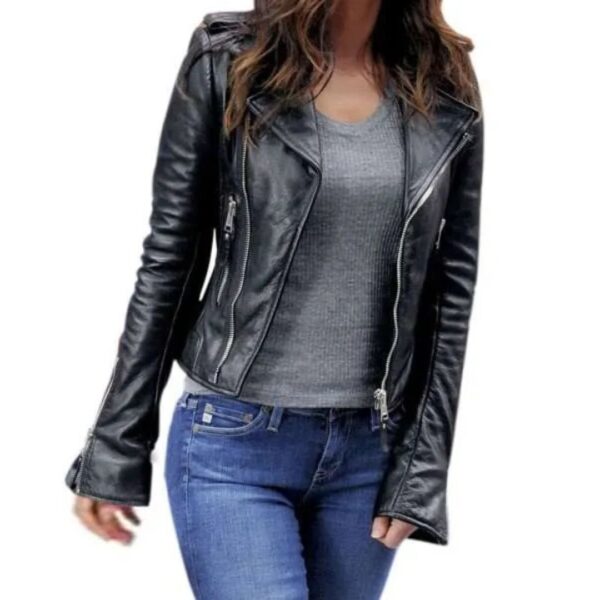 Megan Fox Black Leather Jacket​