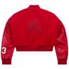 Teyana Taylor Red Varsity Jacket for Women