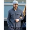 Ryan Reynolds Causal Grey Wool Jacket for Men