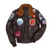 Tom Cruise Brown Bomber Jacket