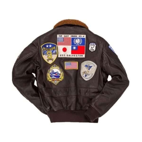 Top Gun Leather Jacket for Men
