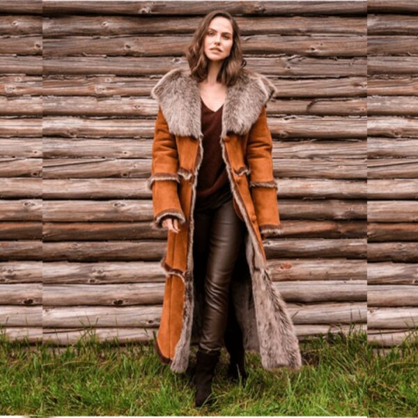 Toscana Shearling Sheepskin Coat on Sale