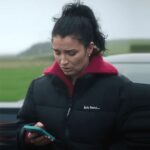 Bad_Sisters_2022_Eve_Hewson_lightweight_Puffer_Jacket_10