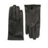 Black Leather Gloves​