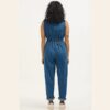 Blue Denim Jumpsuit Outfit​