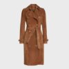 Elegant_Womens_Brown_Suede_Trench_Coat_01