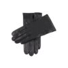 High-Quality Black Leather Gloves