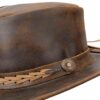 Leather Cowboy Hat