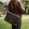 Leather Laptop Bag​