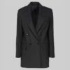 Selena Gomez Grey Wool Blend Blazer​