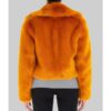 Selena Gomez Orange Jacket​