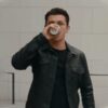 Tom Holland Uncharted Black Leather Jacket