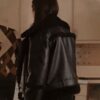 Womens Shearling Leather Jacket