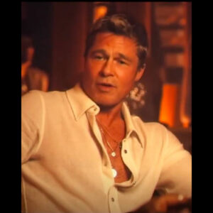 Brad Pit F1 Movie 2025 White Shirt