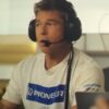 Brad Pitt F1 The Movie 2025 White T-shirt 01