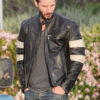 Keanu Reeves Black Leather Jacket 02