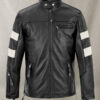Keanu Reeves Black Leather Jacket 05