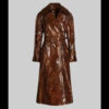 Only Murders in the Building Selena Gomez Brown Trench Coat 01