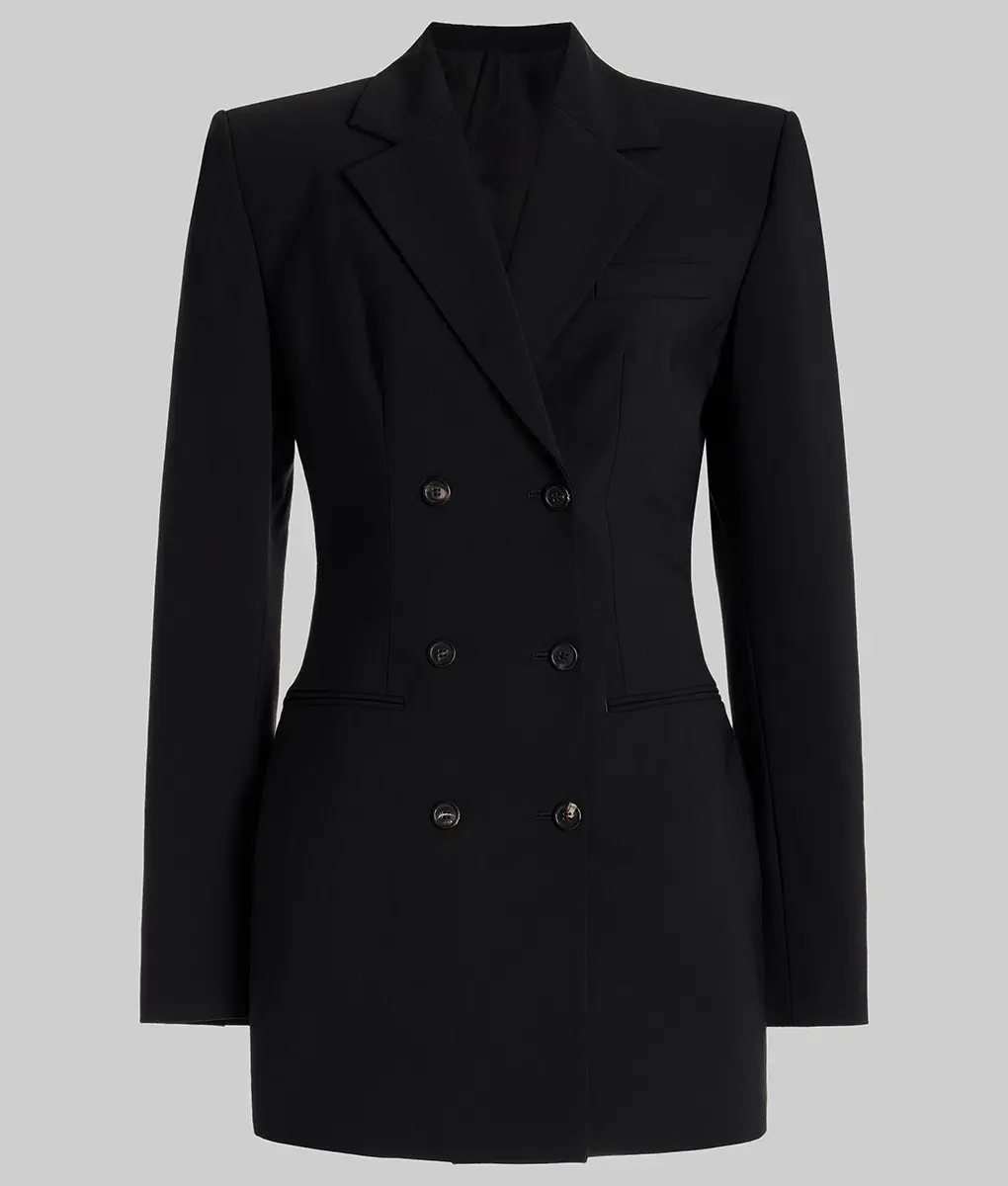 Selena Gomez Double Breasted Blazer For Women 01 Selena-Gomez-Double-Breasted-Blazer-For-Women-02