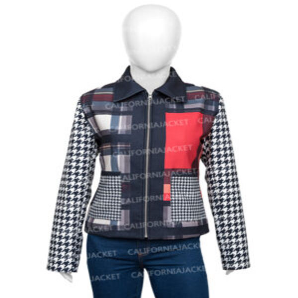 Selena Gomez Tartan Jacket From Only Murders in the Building 01