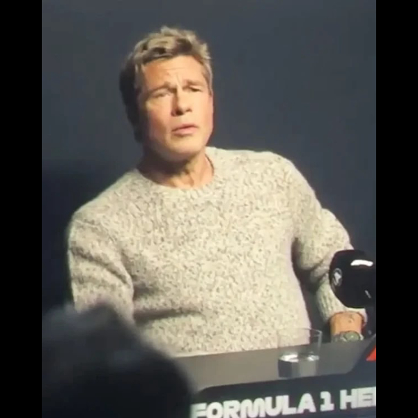 Sonny Hayes F1 Movie Brad Pitt Knitted Sweatshirt 01