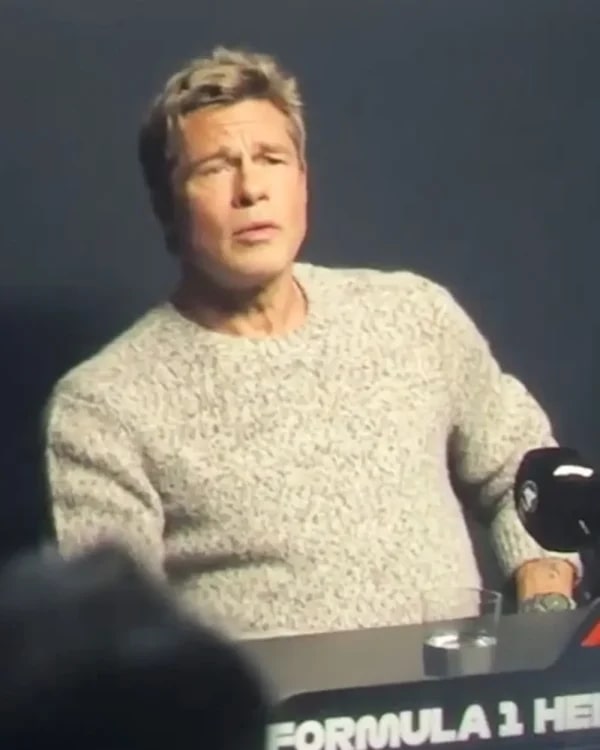 Sonny Hayes F1 Movie Brad Pitt Knitted Sweatshirt 01