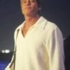 Sonny Hayes F1 Movie Brad Pitt White Sweatshirt 04