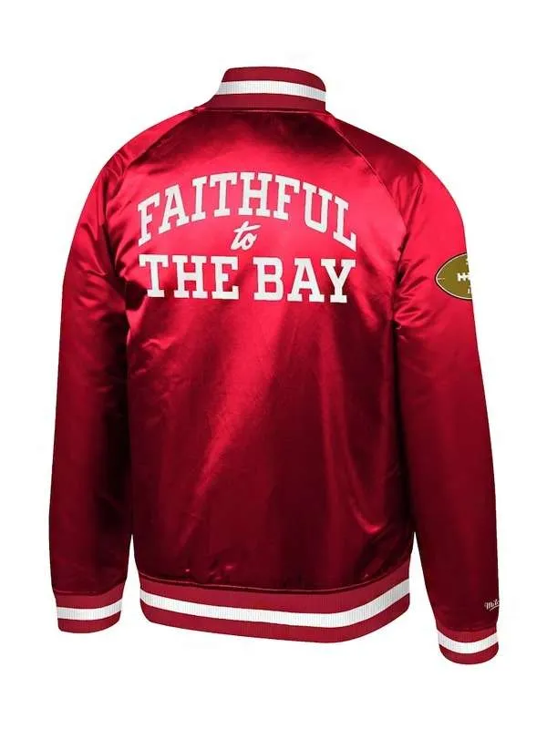 49ers Faithful To The Bay Black Jacket 04