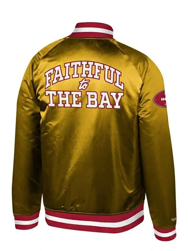 49ers Faithful To The Bay Black Jacket 06