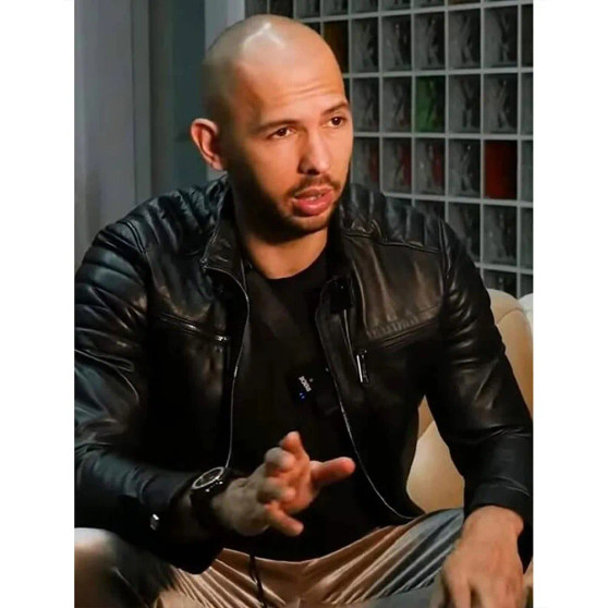 Andrew Tate Leather Jacket 04