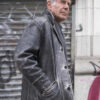 Anthony Bourdain Grey Leather Jacket 03