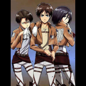 Attack on Titan Scouting Legion Leather Jacket 01