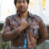 Attack on Titan Scouting Legion Leather Jacket 02