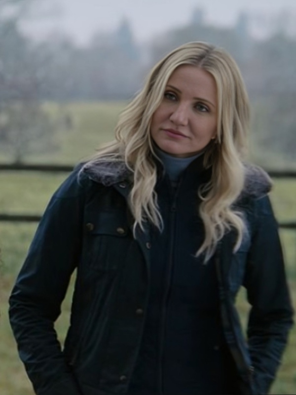 Back In Action 2025 Cameron Diaz Black Jacket 03