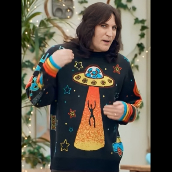 Bake Off S15 Noel Fielding Tony Albert Alien Sweater 01