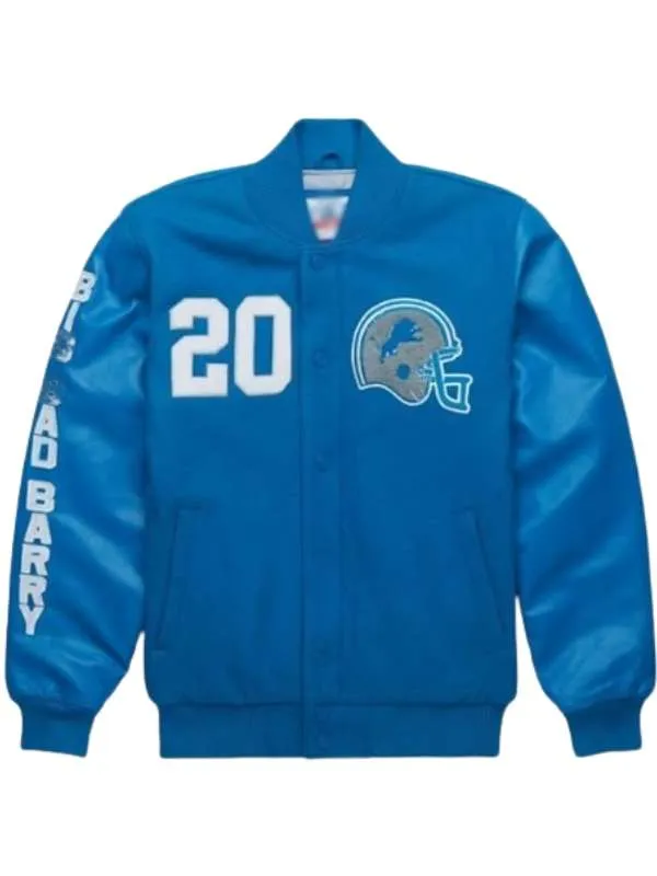 Barry Sanders Starter Jacket​ 03