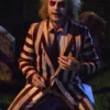 Beetlejuice 2024 Michael Keaton Striped Suit​ 06