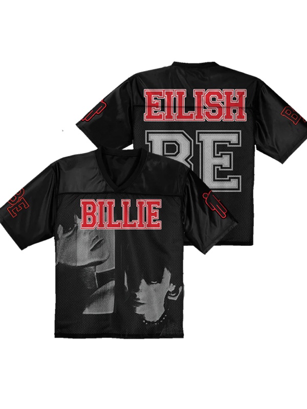 Billie Eilish BE Photo Black Jersey 02
